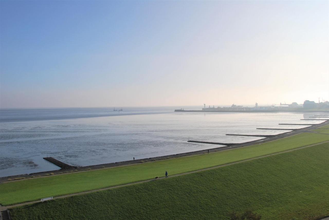 Haus Nautic Whg 810 Seesicht Cuxhaven Exterior foto